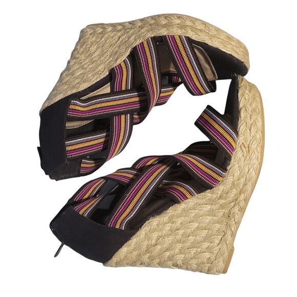 ALDO Stripe Strappy Wedge - Picture 3 of 5